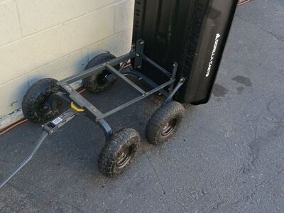 slightly used gorilla dump wagon