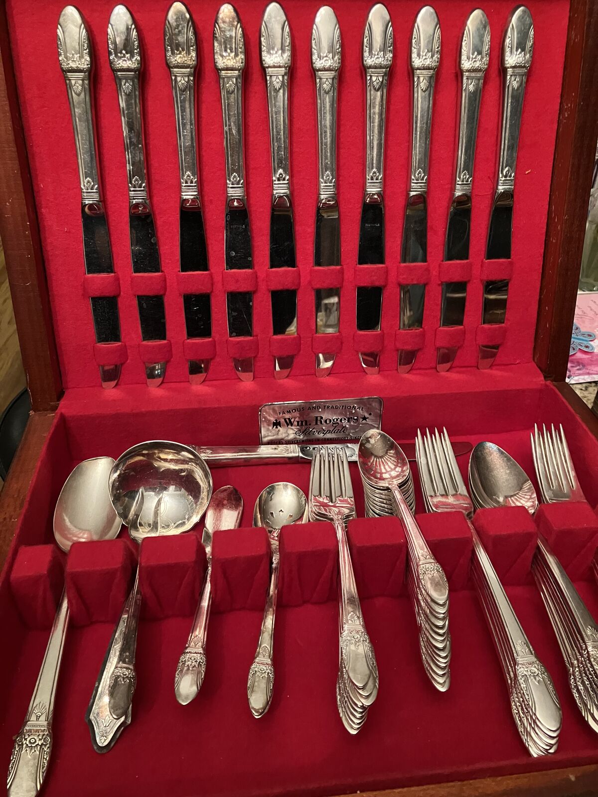 Rogers 1847 First Love silver plate