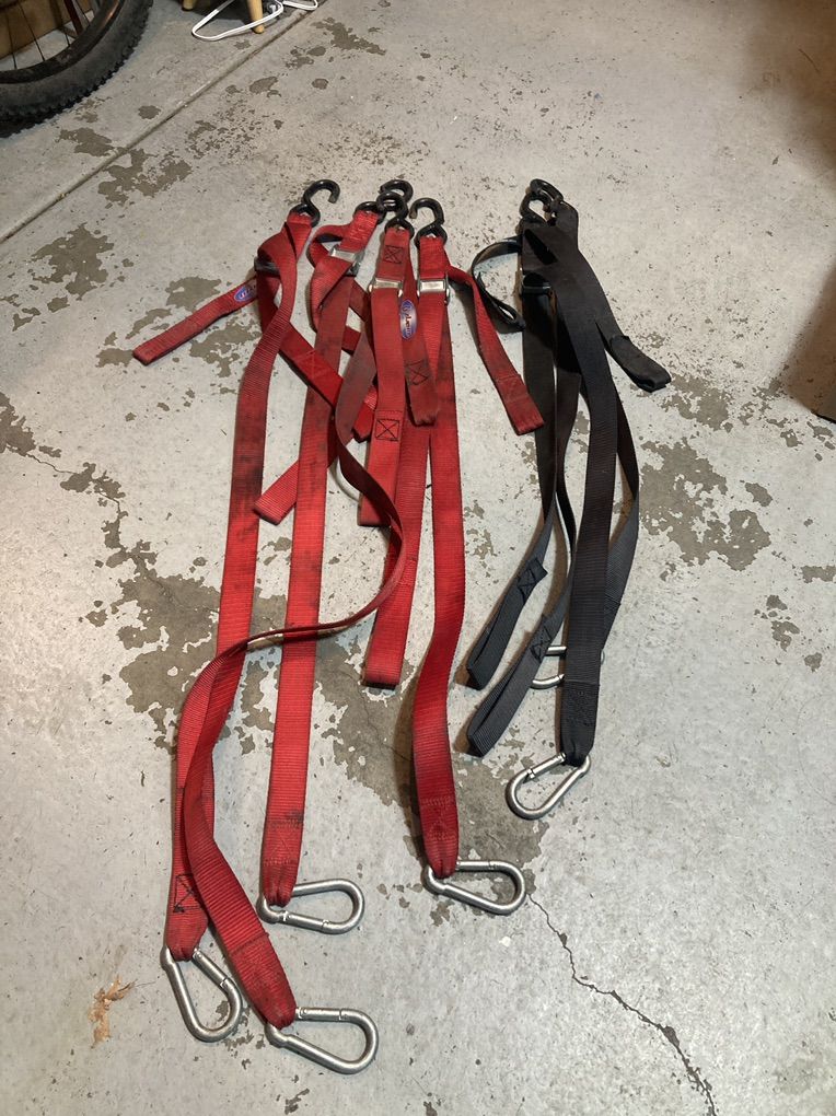 Warp 9 Tie Down Straps (6)