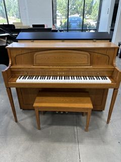 Yamaha upright piano at Riverton Music in Lehi - New Location!