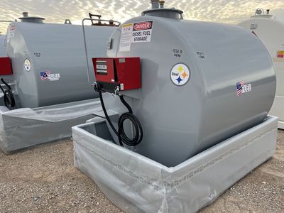 New 2024 4-Fuel.com 1100 Gallon Skid Mounted Diesel Fuel Tank