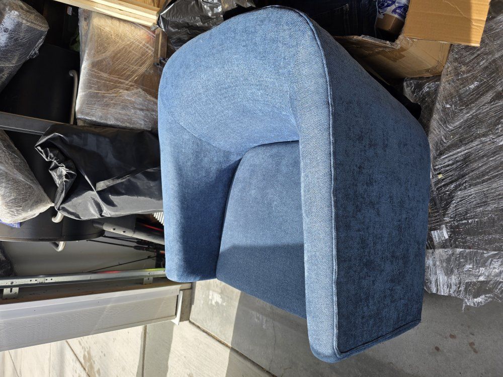Blue Swivel Chair
