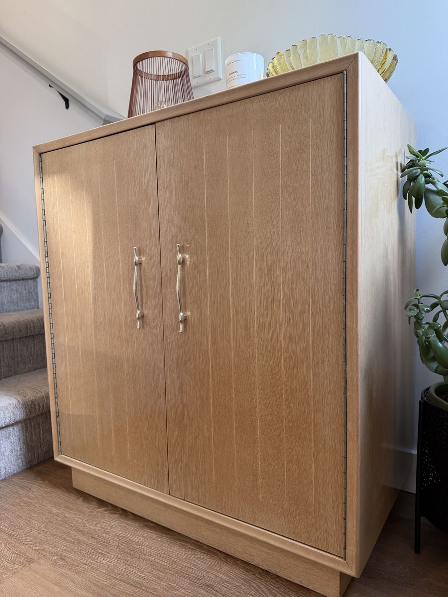 1955 Solid Wood Blonde Cedar Chest LANE