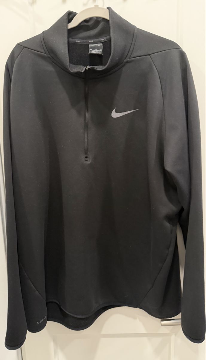 Nike Dri-FIT Men's Half-Zip Long Sleeve Pullover - Size 2XL