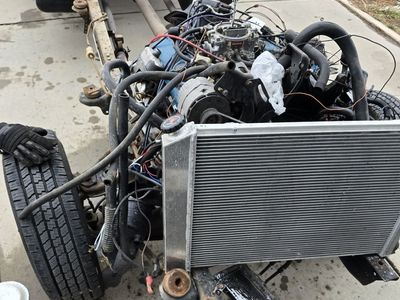 Chevy GMC Dually Truck Bed, Frame & Engine Assemblies for Parts or Project