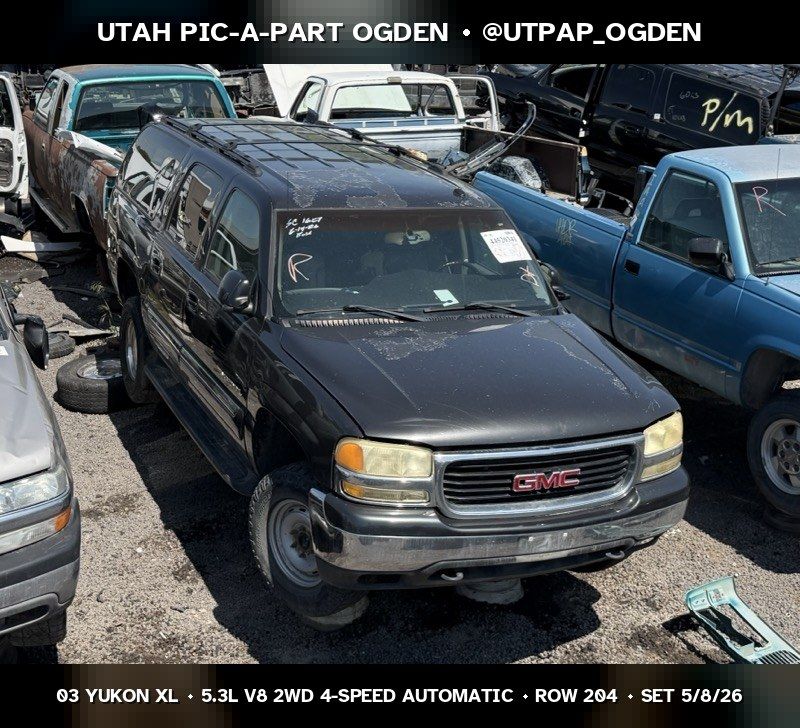 2003 GMC Yukon XL GMT800 Parts - UTPAP Ogden