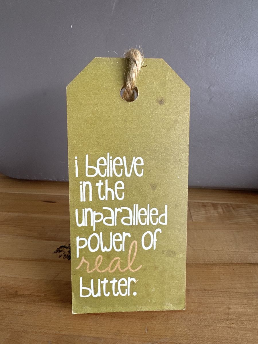 Real Butter Mini Tag