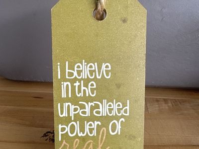 Real Butter Mini Tag
