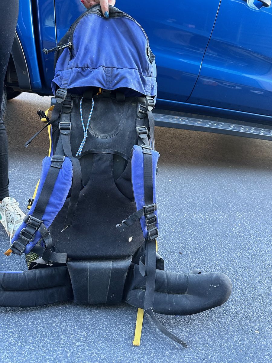 Kelty Internal Frame Backpack Blue/Black Hiking Camping Outdoor Pack