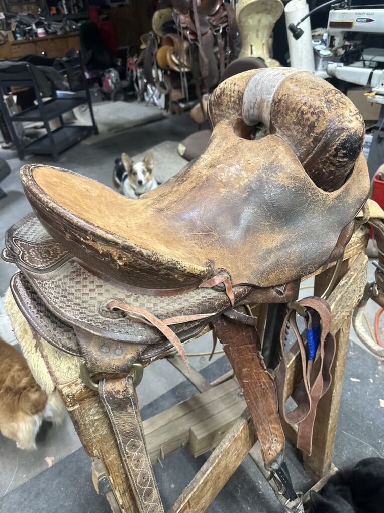 15 bronc Saddle