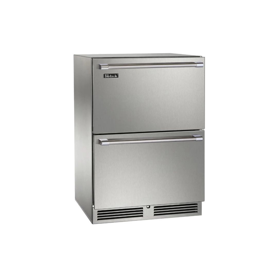 Perlick HP24R045 24" Built-in Undercounter Outdoor Refrigerator