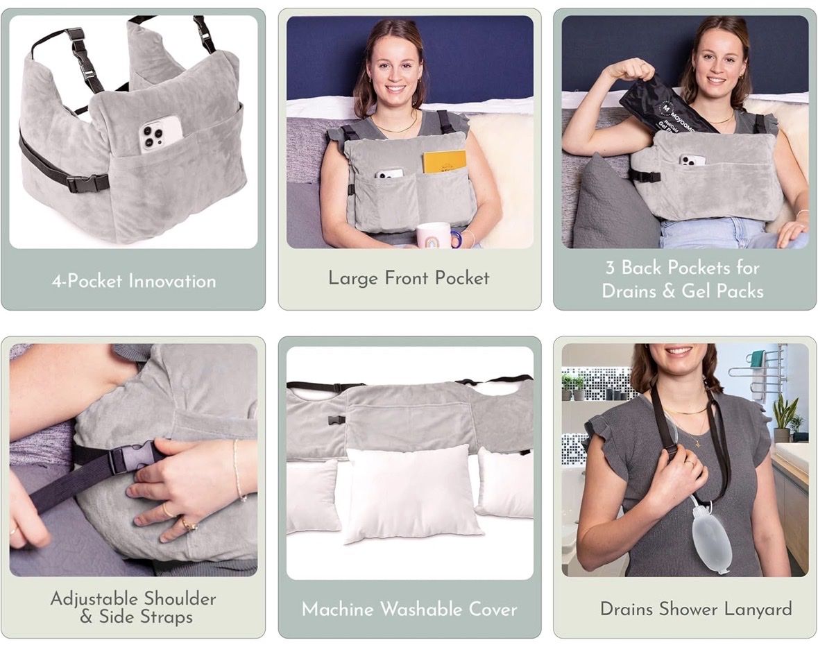 Mastectomy Recovery Pillow Set NEW $25