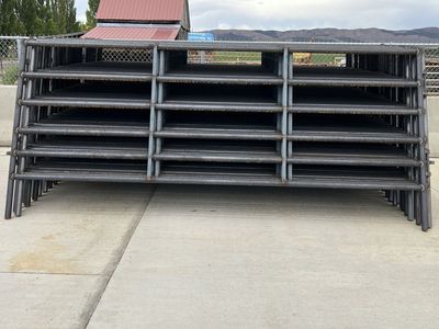 *LIMITED SUPPLY* Livestock Panel 2" - 12' x 6 Rail