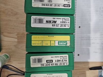 RCBS Reloading Die Sets - .270 Win, .300 Win Mag, 7mm Rem Mag, 7mm WSM, .243 Win, .284 Win 357 Mag/ 38 special
