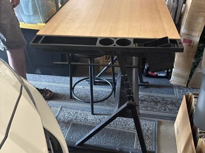 Drafters desk and stool