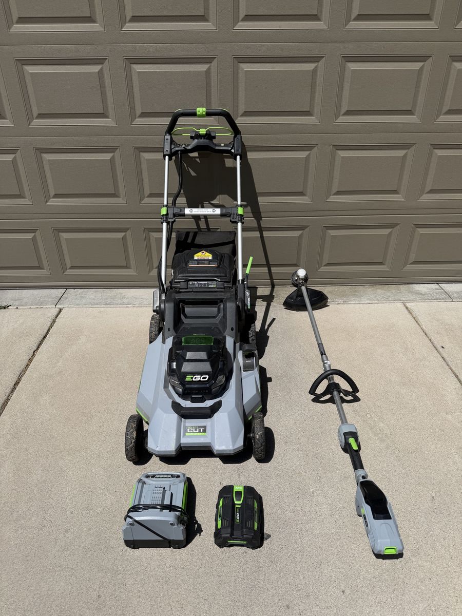Ego Mower And Trimmer