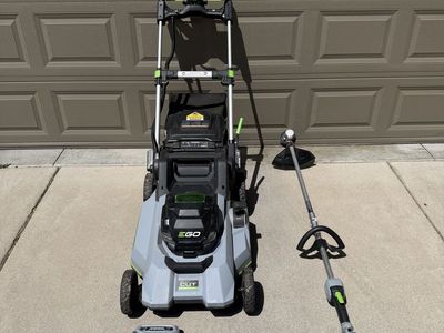 Ego Mower And Trimmer