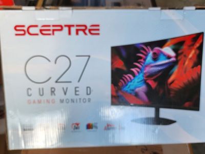 Sceptre 27 inch curved screen monitor