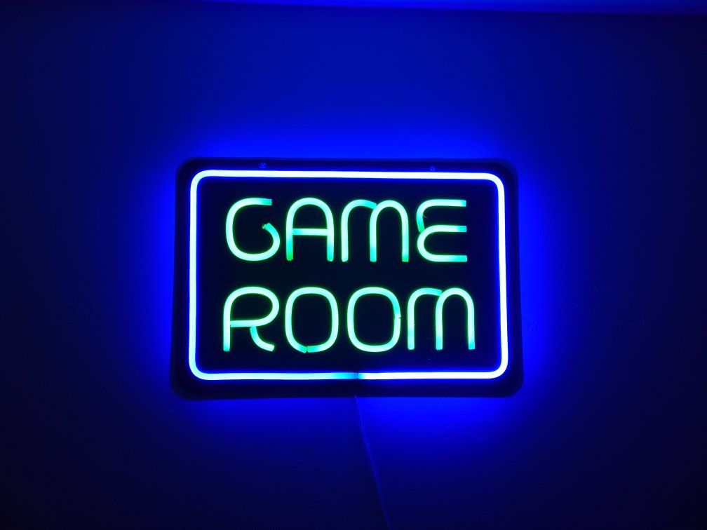 Game Room Neon Sign