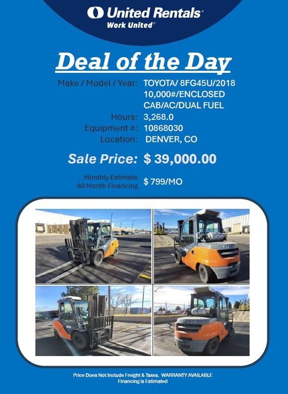 Whse 5000 lb Toyota  2018