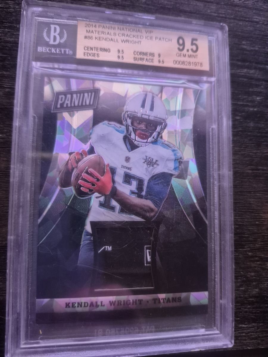 Kendall Wright football card