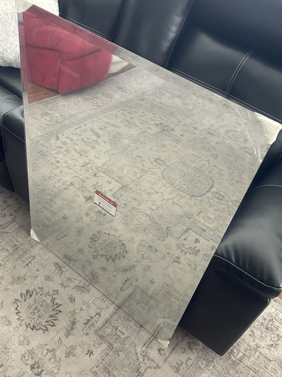 30” X 40” frameless mirror