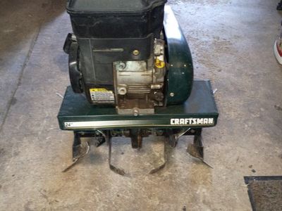 Craftsman 5.0HP 24" Gas Tiller/Cultivator - Used, Good Condition