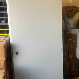 NEW Solid and Flat Panel Core Doors – 1-3/4” Thick – Heavy Duty – $125 Each