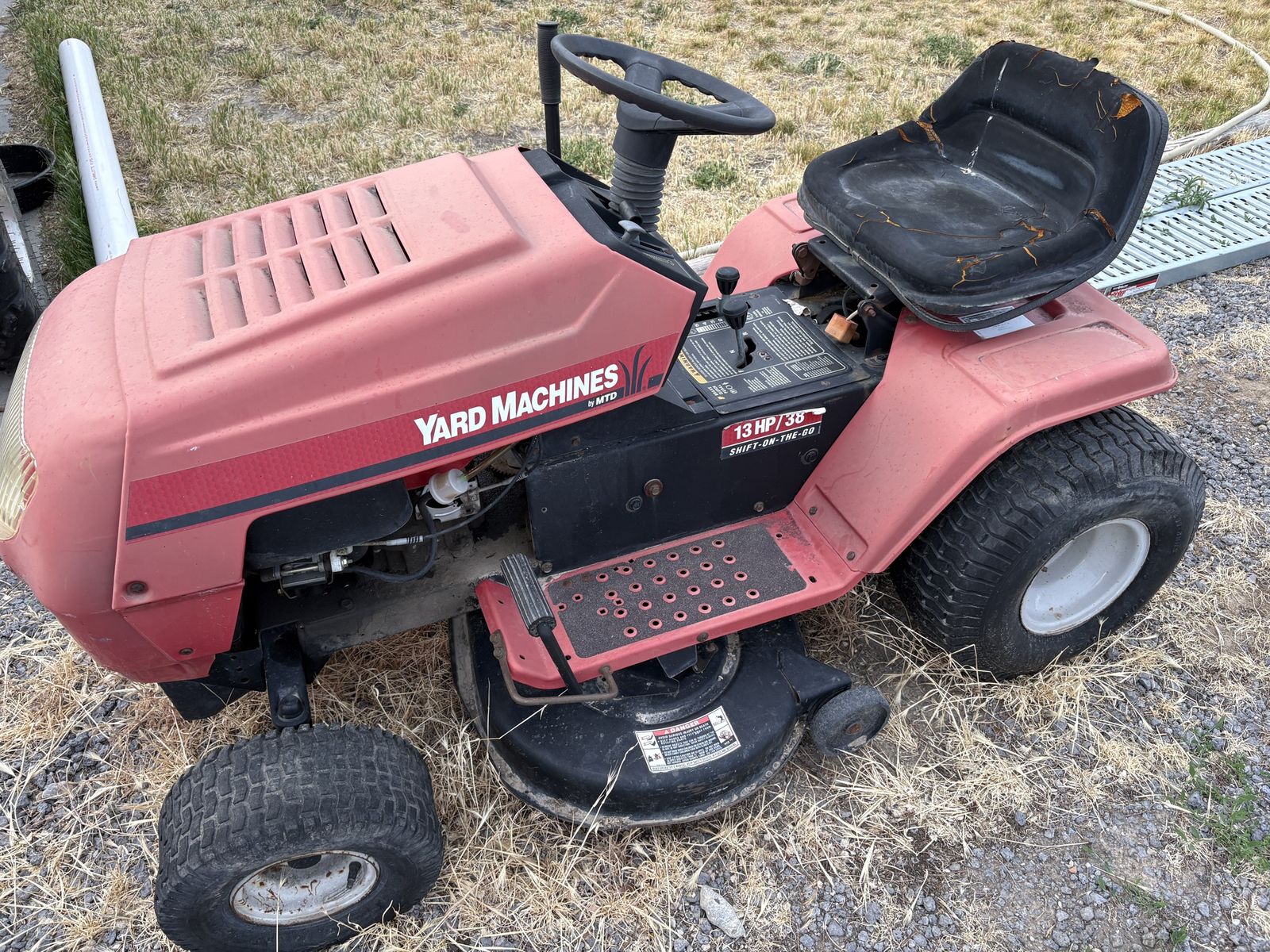 Yard Machines Riding Mower