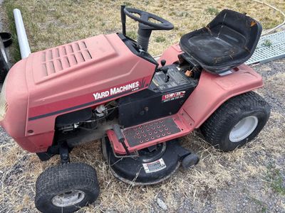 Yard Machines Riding Mower