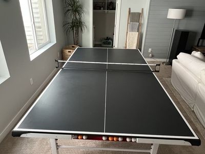 STIGA Ping Pong Table Tennis Table with Net and Built-in Ball Storage