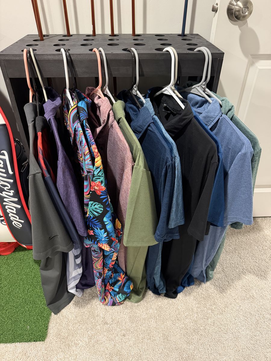 12 Med & Large Golf Shirts/Polos Black Clover, Hreska, 32Cool, Unbranded, Etc