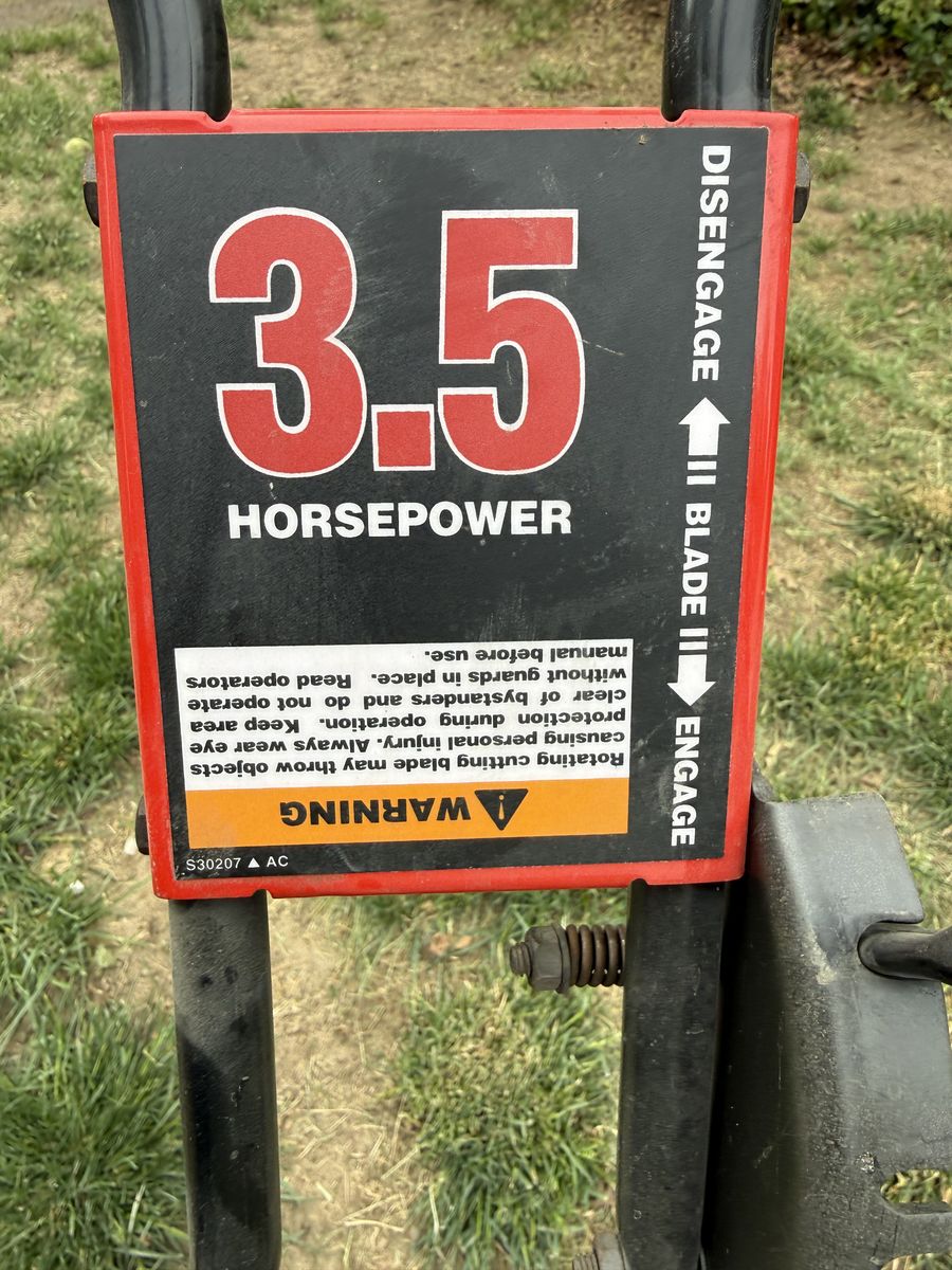 Lawn machine 3.5 hp Lawn edger