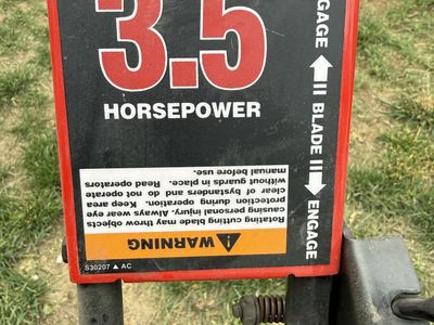 Lawn machine 3.5 hp Lawn edger
