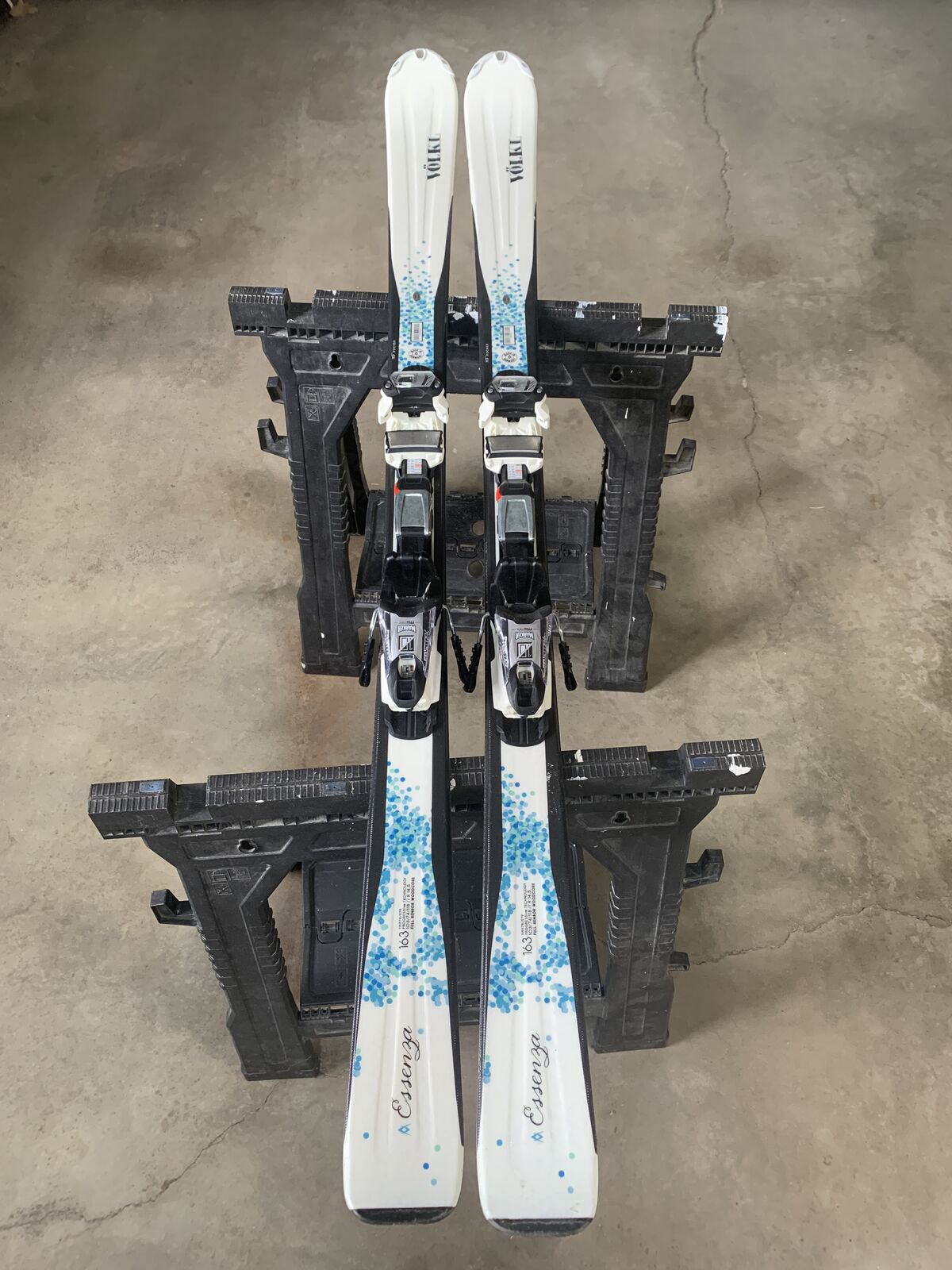 Volkl all mountain skis 163 cm