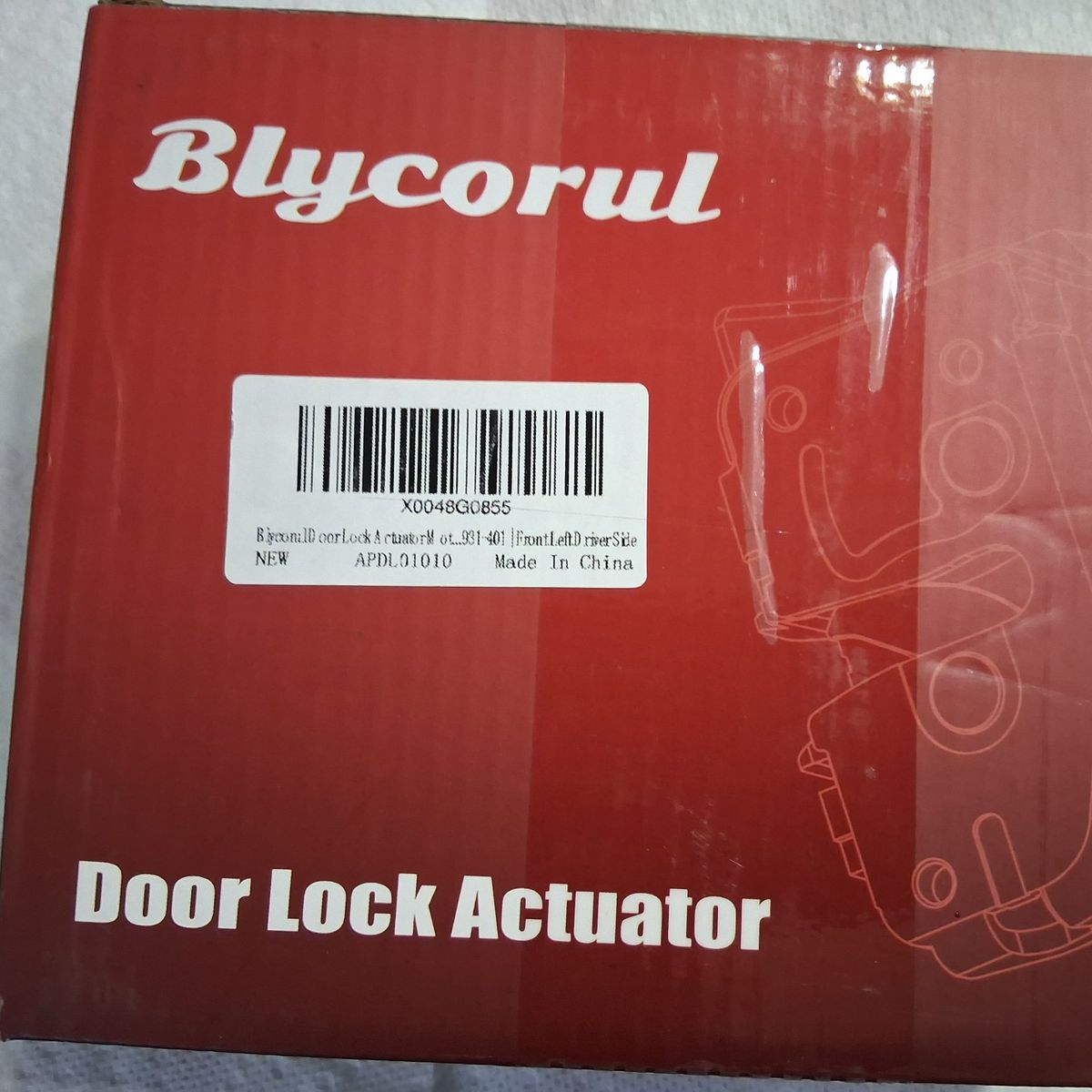 2016 Toyota Driver door lock actuator