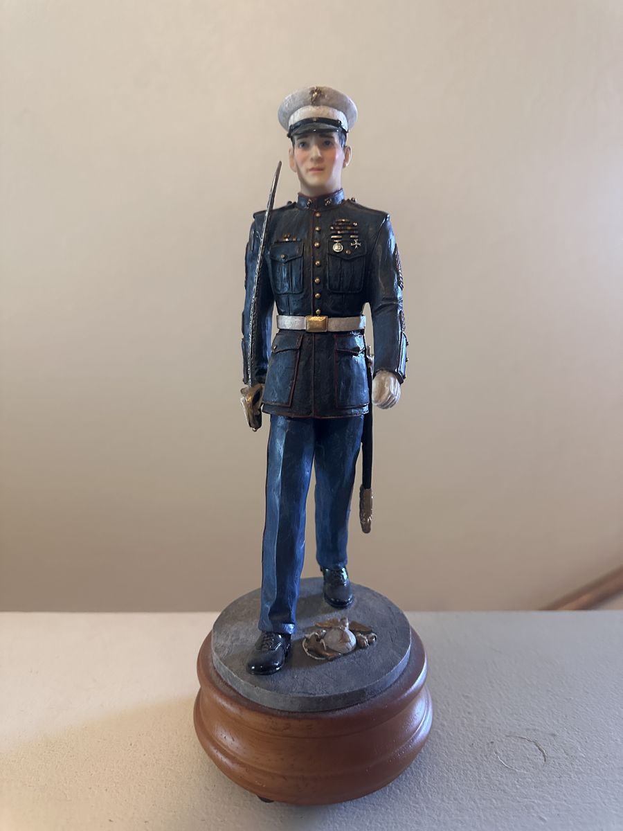 American Heroes Marine Figurine (musical!!)