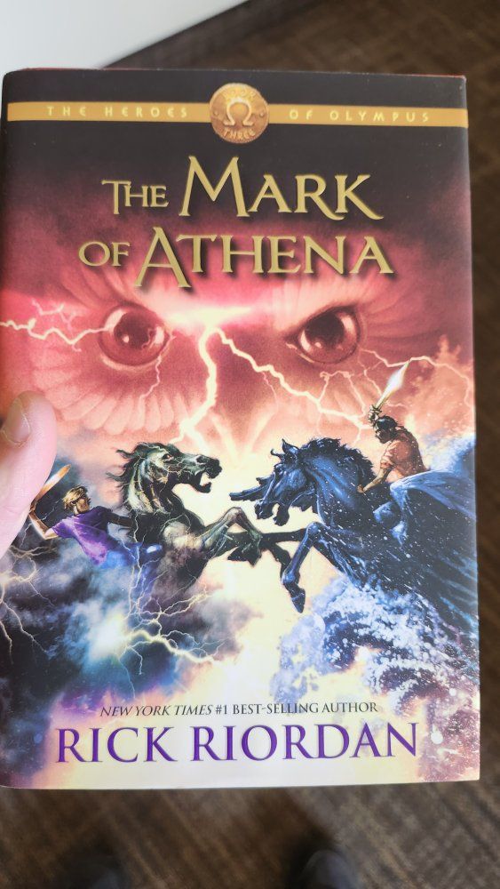 The Mark of Athena by Rick Riordan (The Heroes of Olympus Book Three)