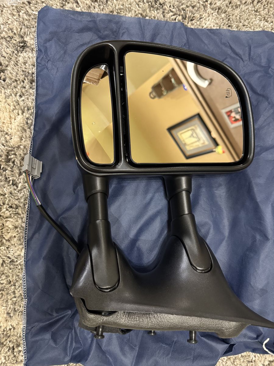 Ford F-250 driver side OEM Doorman heated power door mirror