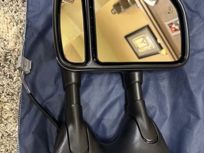 Ford F-250 driver side OEM Doorman heated power door mirror