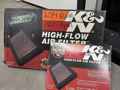 K&N Reusable air filters