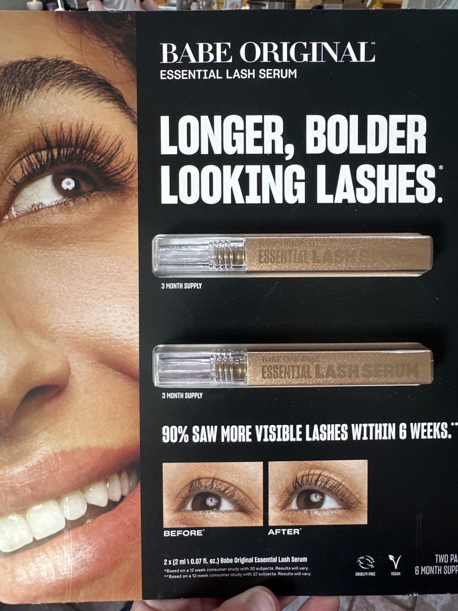 Babe original essential lash growth serum