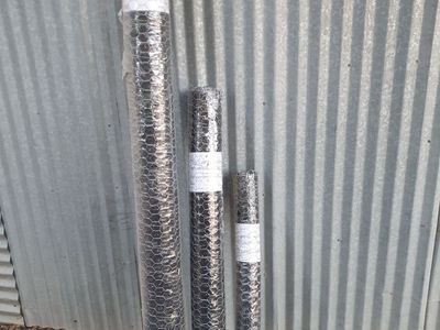 Chicken Wire - Rolls of new Wire - Various Lengths/Widths