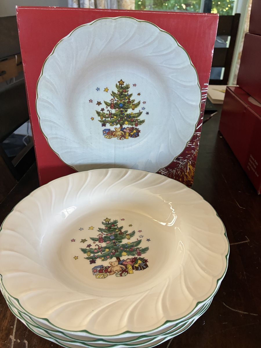 Vintage Nikko Happy Holidays Dishware Set