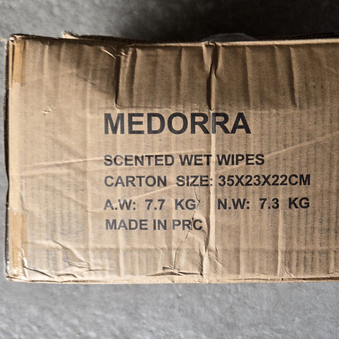 Medorra Case Scented Wipes
