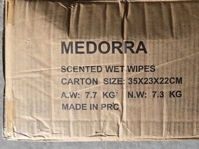 Medorra Case Scented Wipes