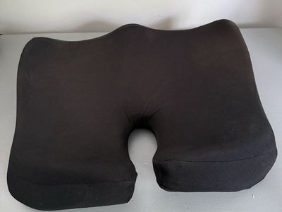 Cushion Lab Ergonomic Memory Foam Pressure Relief Seat Cushion - Black