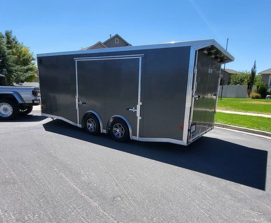 2023 EZ HAULER ALL ALUMINUM 22x8.5 Enclosed