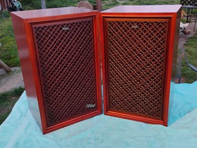 Vintage Coral BX-1000 Speakers,3-Way 1970s