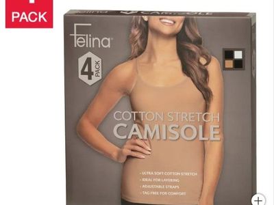 Felina Women's 4-pack Camisole XL #103477